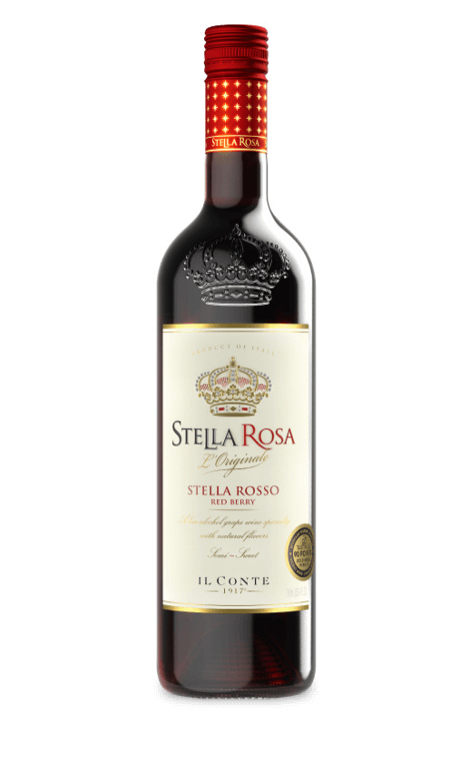 Bottle of Stella Rosa Rosso Red Berry